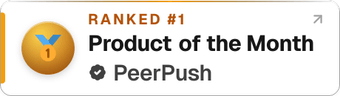 PiPilot — #1 Product of the Month on PeerPush