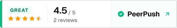 PiPilot rated 4.5 out of 5 on PeerPush